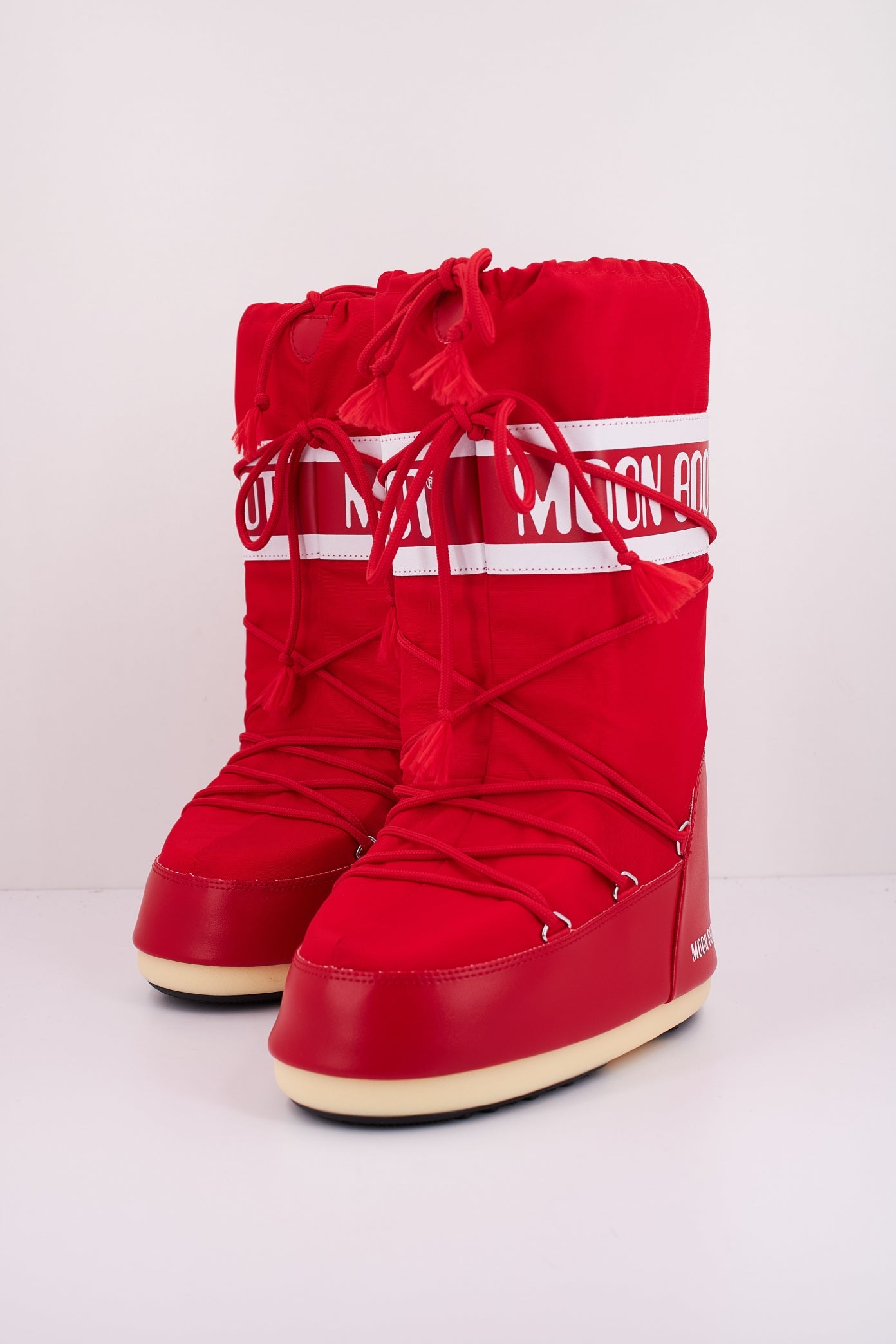 MOON BOOT MB ICON NYLON en color ROJO  (2)