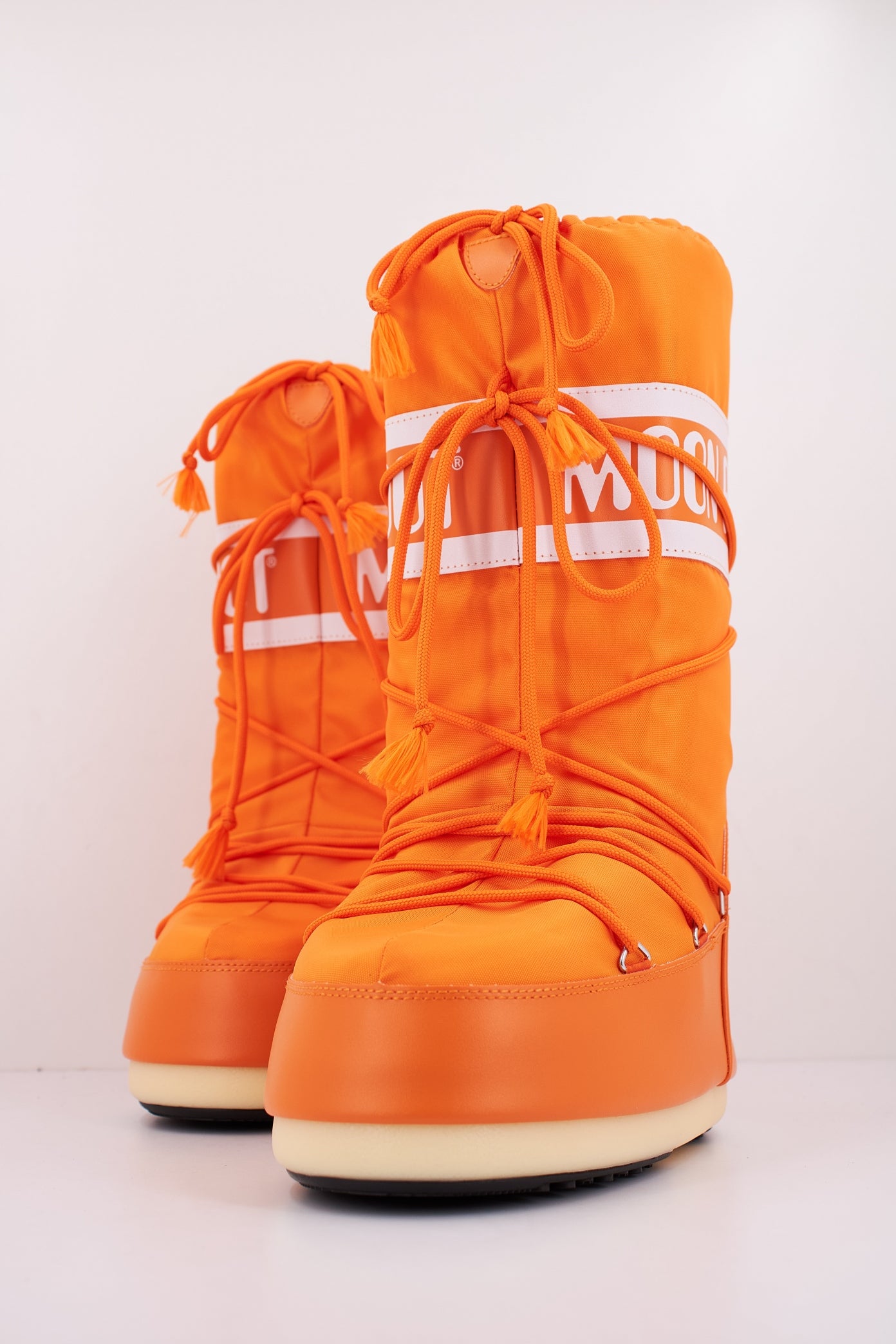 MOON BOOT MB ICON NYLON en color NARANJA  (2)