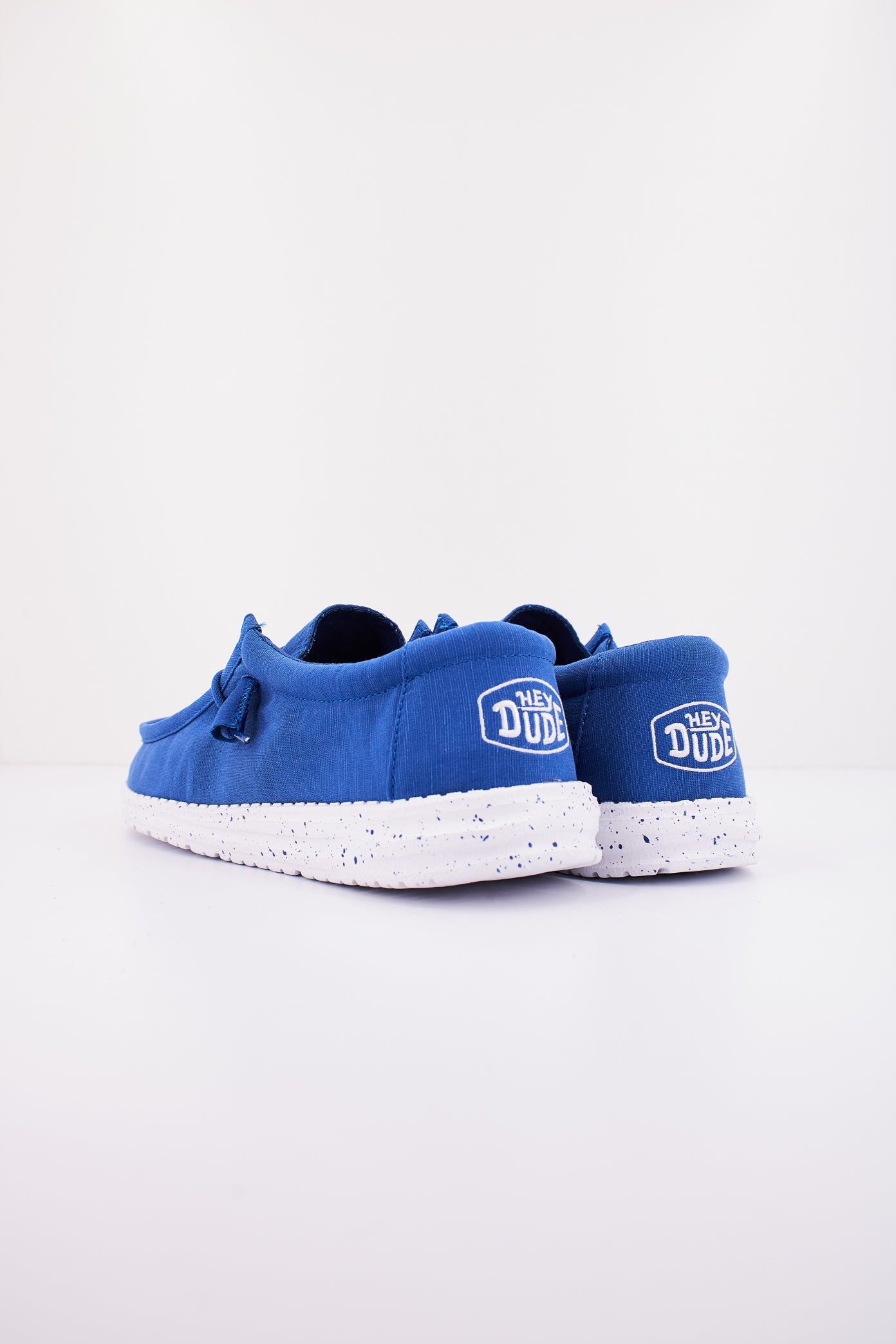 HEY DUDE WALLY SLUB CANVAS en color AZUL  (3)