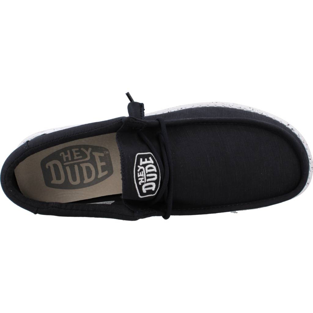 HEY DUDE WALLY SLUB CANVAS en color AZUL  (7)