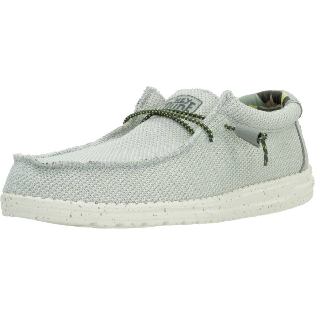 HEY DUDE WALLY SOX TRIPLE NEEDLE en color GRIS  (1)