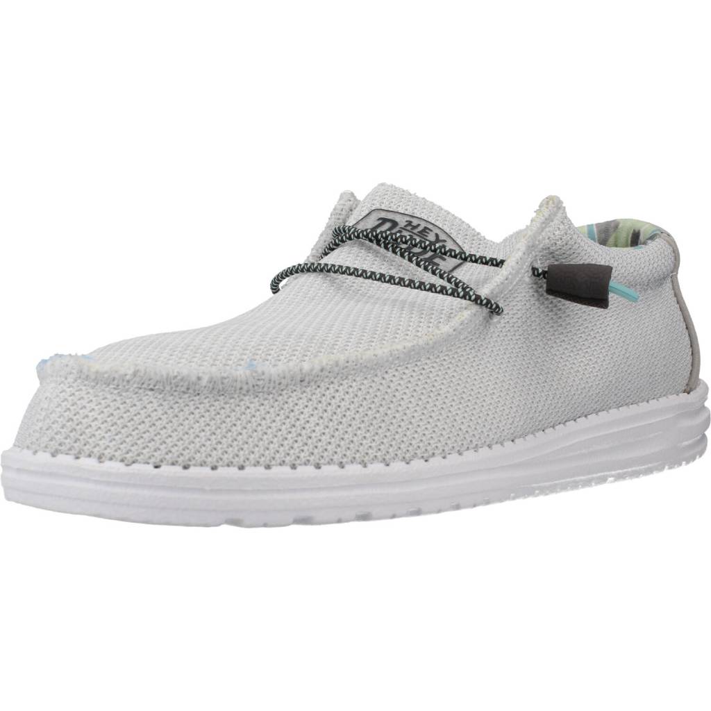 HEY DUDE WALLY SOX TRIPLE NEEDLE en color BLANCO  (1)