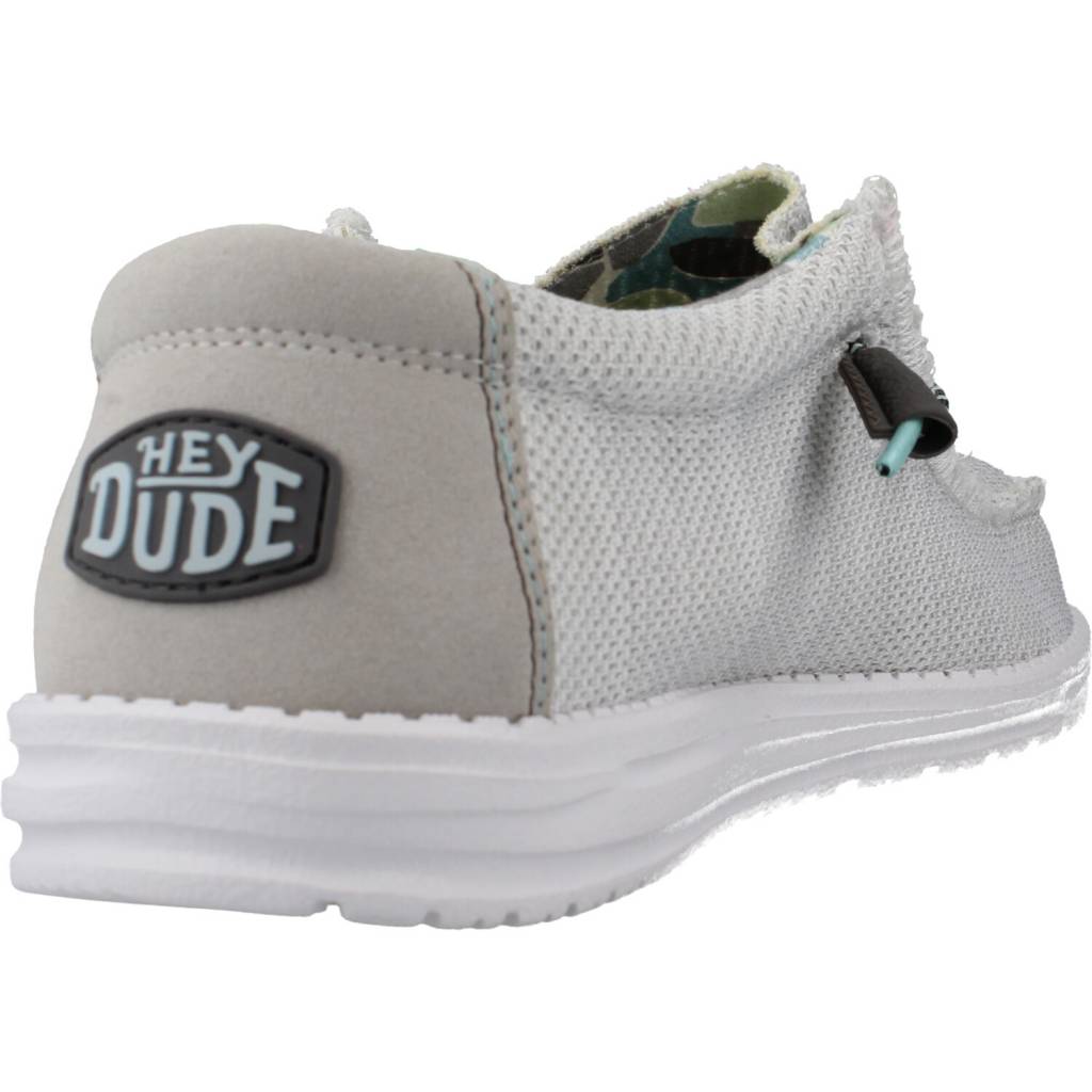 HEY DUDE WALLY SOX TRIPLE NEEDLE en color BLANCO  (3)