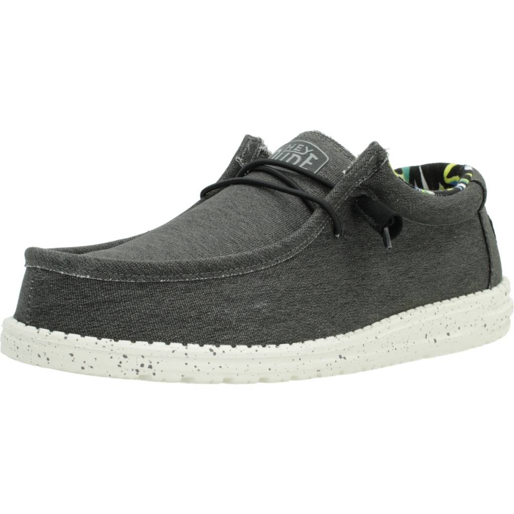 HEY DUDE WALLY STRETCH CANVAS en color NEGRO  (1)