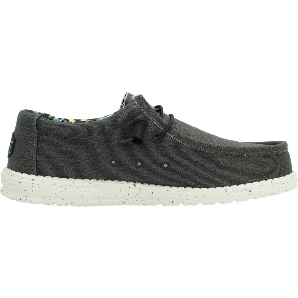 HEY DUDE WALLY STRETCH CANVAS en color NEGRO  (4)