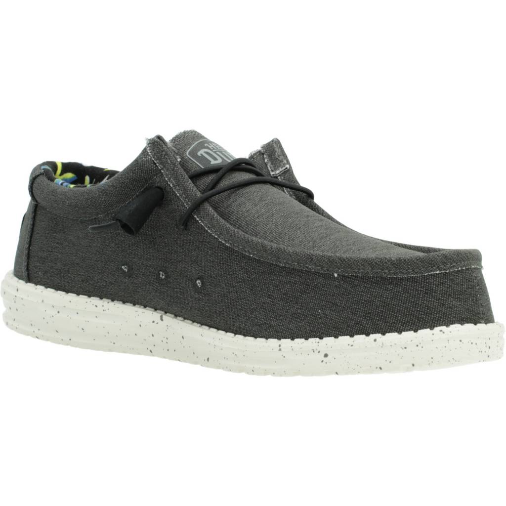 HEY DUDE WALLY STRETCH CANVAS en color NEGRO  (5)