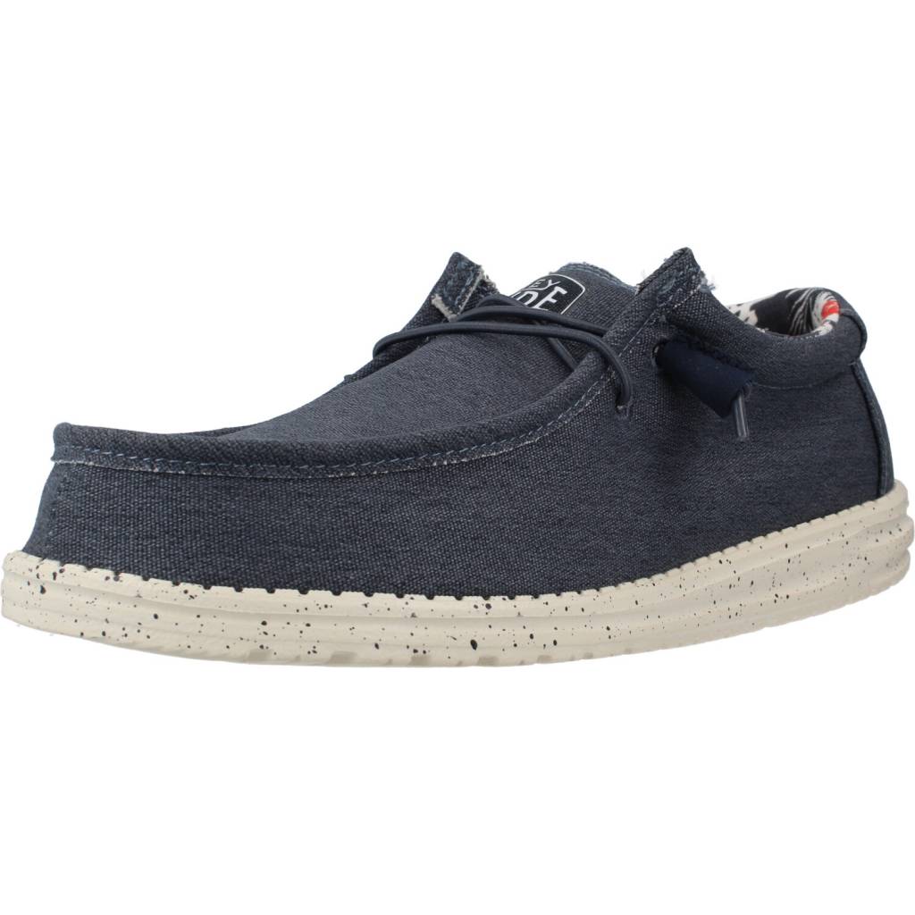 HEY DUDE WALLY STRETCH CANVAS en color AZUL  (1)