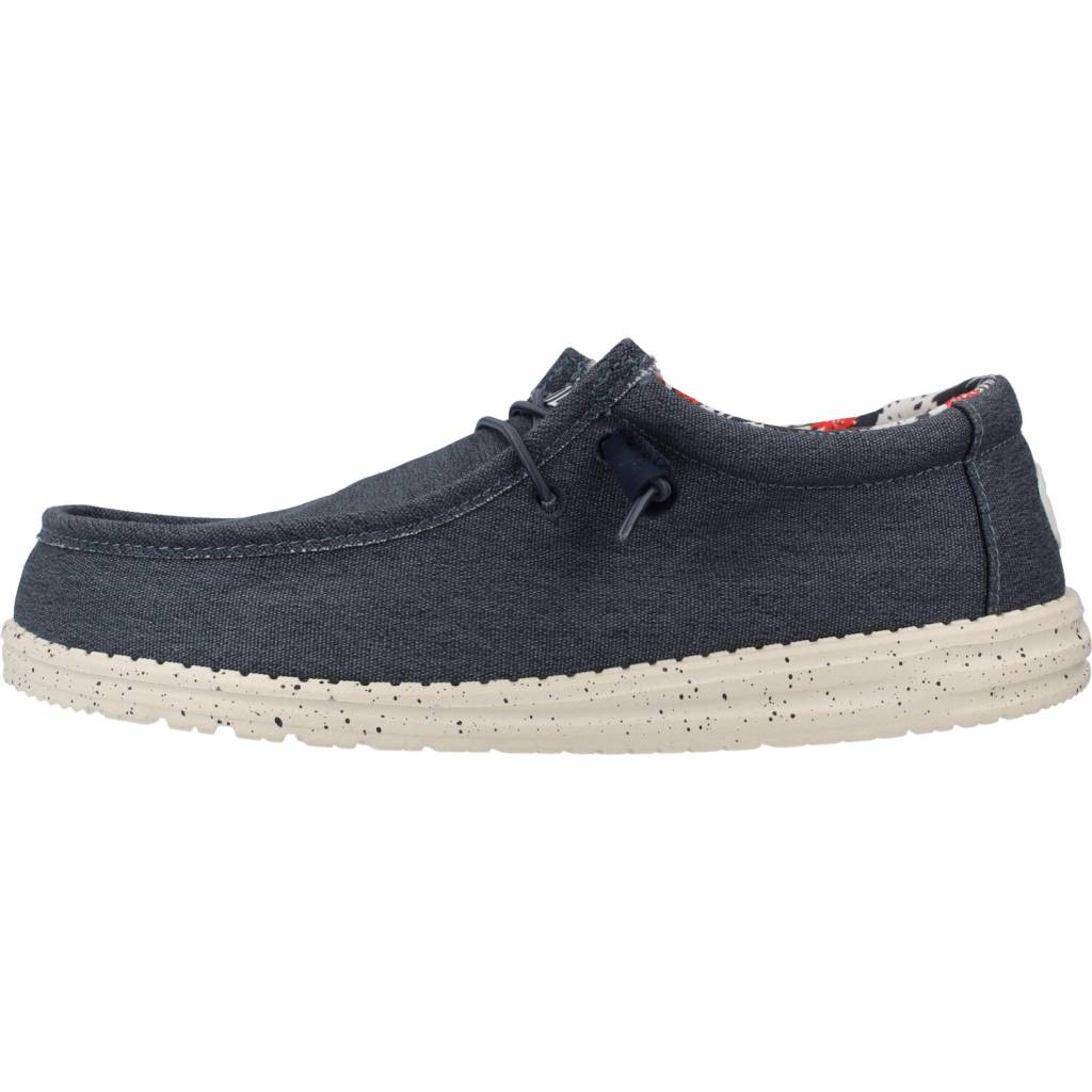 HEY DUDE WALLY STRETCH CANVAS en color AZUL  (2)