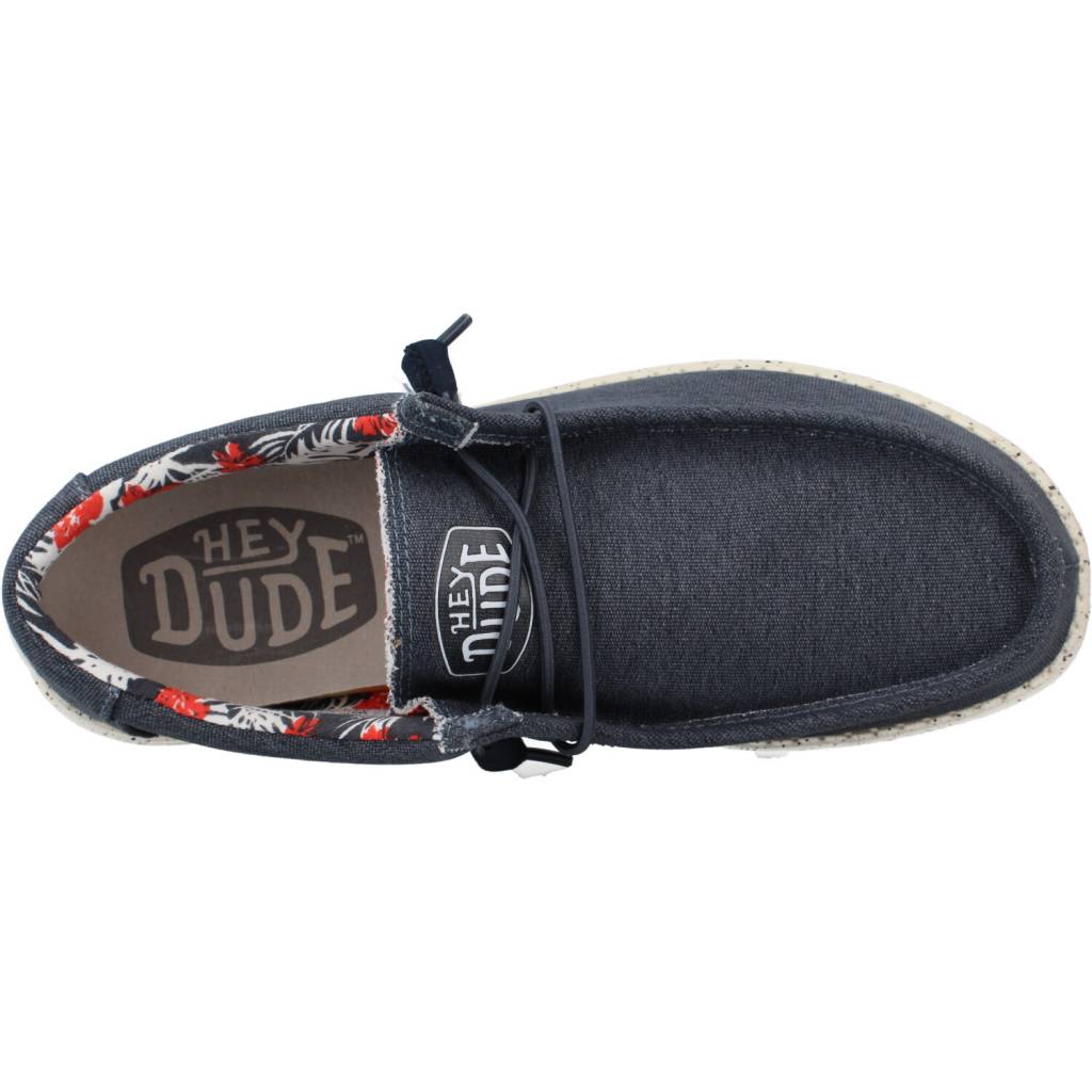 HEY DUDE WALLY STRETCH CANVAS en color AZUL  (7)