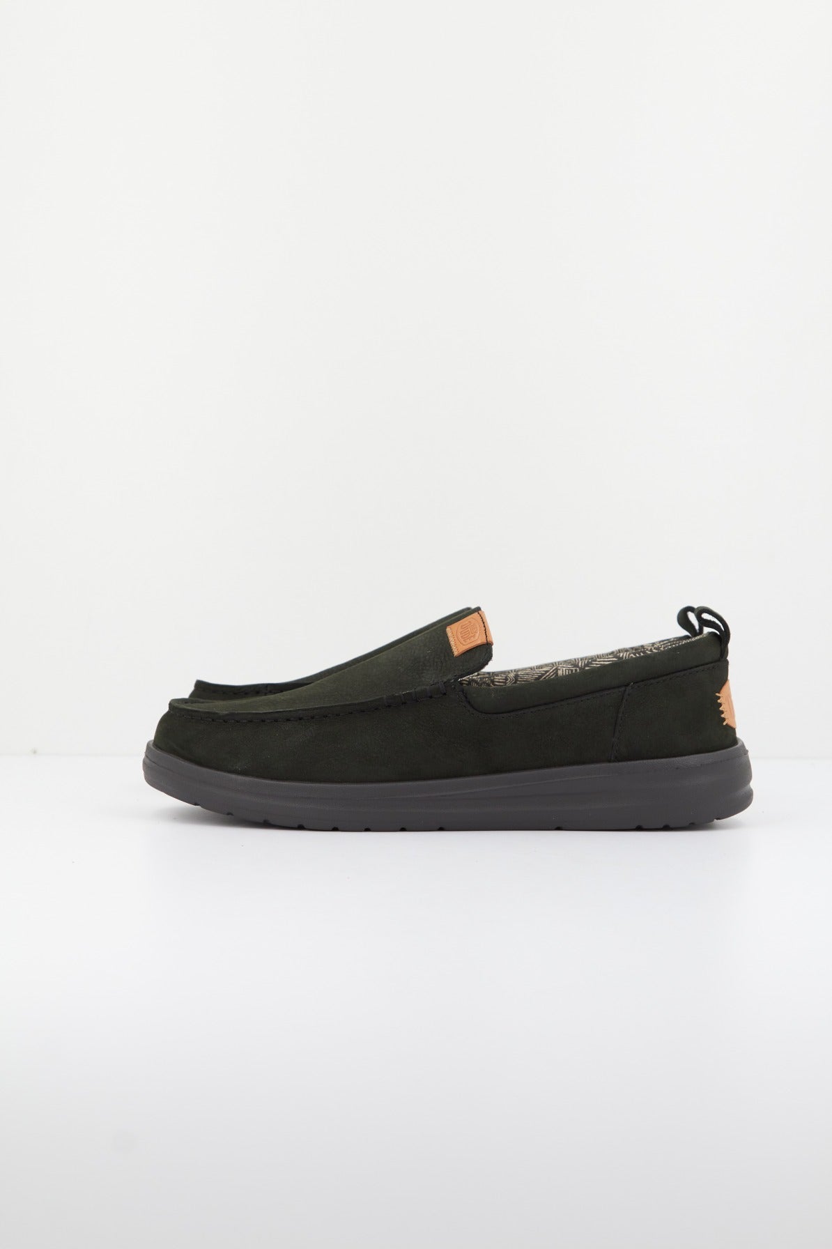 HEY DUDE WALLY GRIP MOC en color NEGRO  (1)