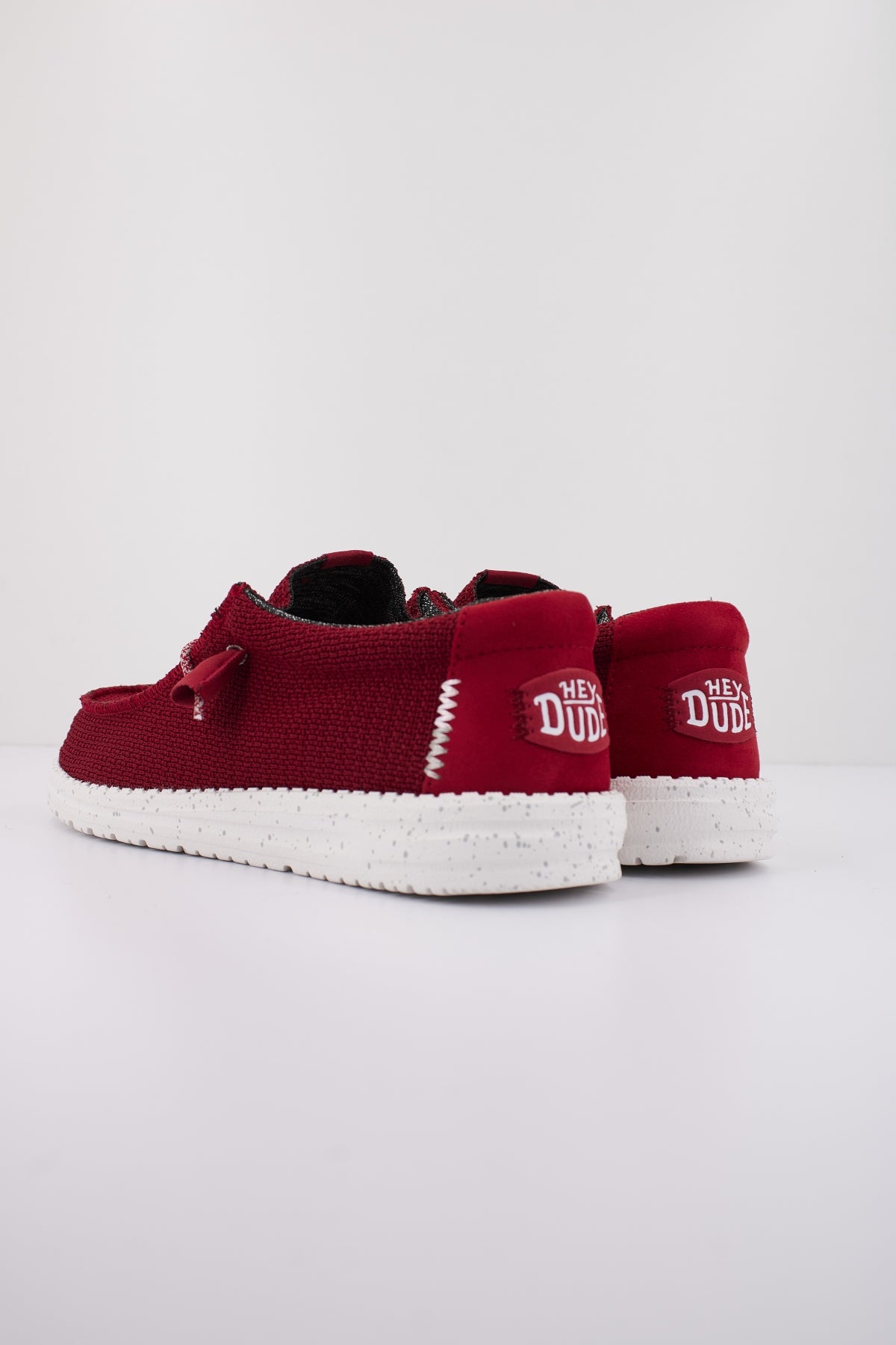 HEY DUDE WALLY SPORT MESH en color ROJO  (3)