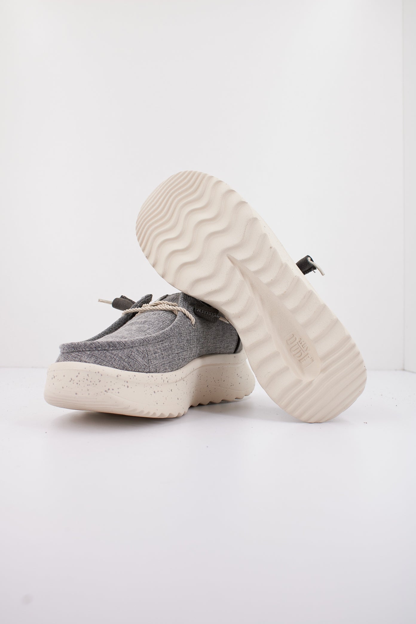 HEY DUDE WENDY PEAK WOVEN en color GRIS  (4)