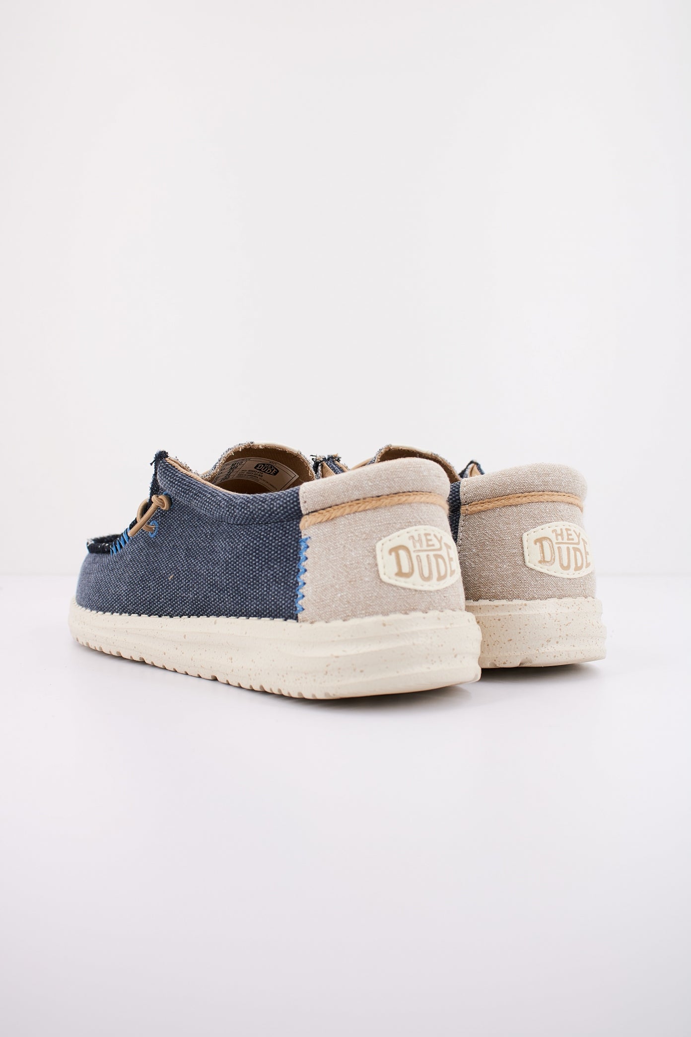 HEY DUDE WALLY COASTLINE JUTE en color AZUL  (3)