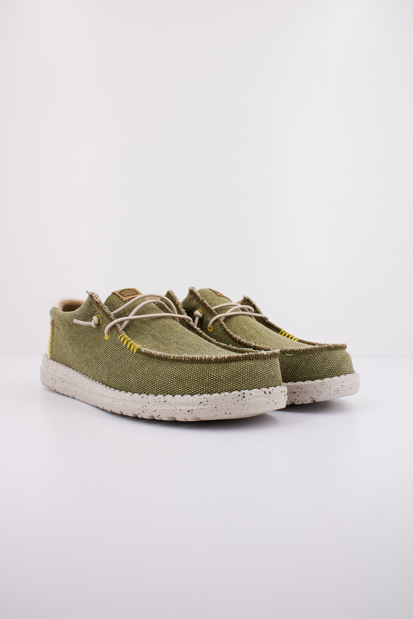 HEY DUDE WALLY COASTLINE JUTE en color VERDE  (2)