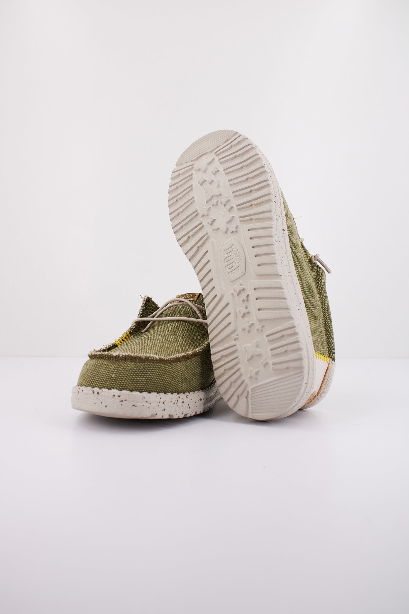 HEY DUDE WALLY COASTLINE JUTE en color VERDE  (5)