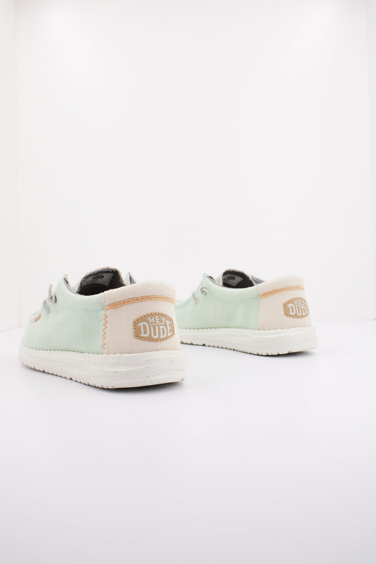 HEY DUDE WALLY COASTLINE JUTE en color VERDE  (3)