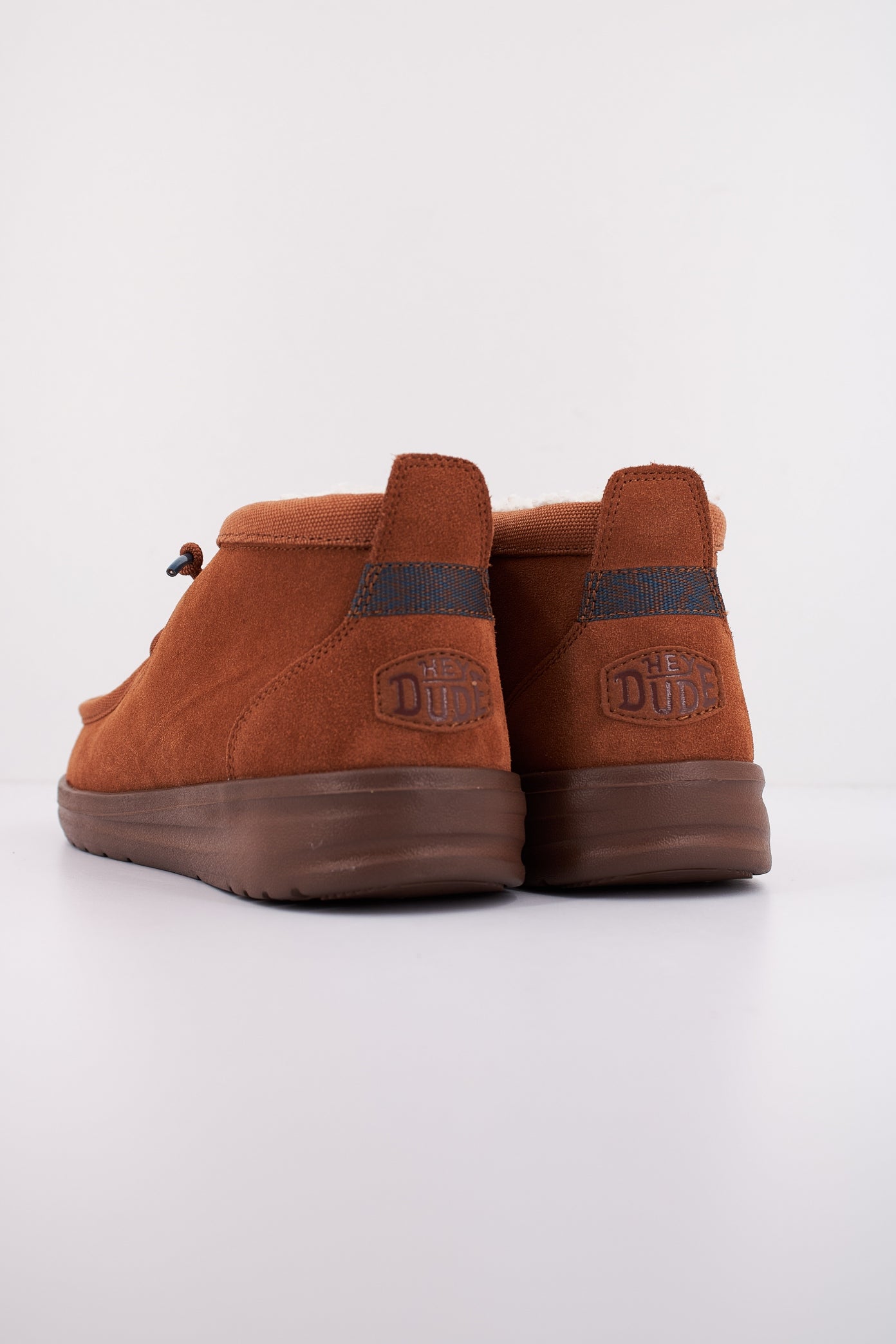 HEY DUDE WALLY MID GRIP R WARMTH en color MARRON  (4)