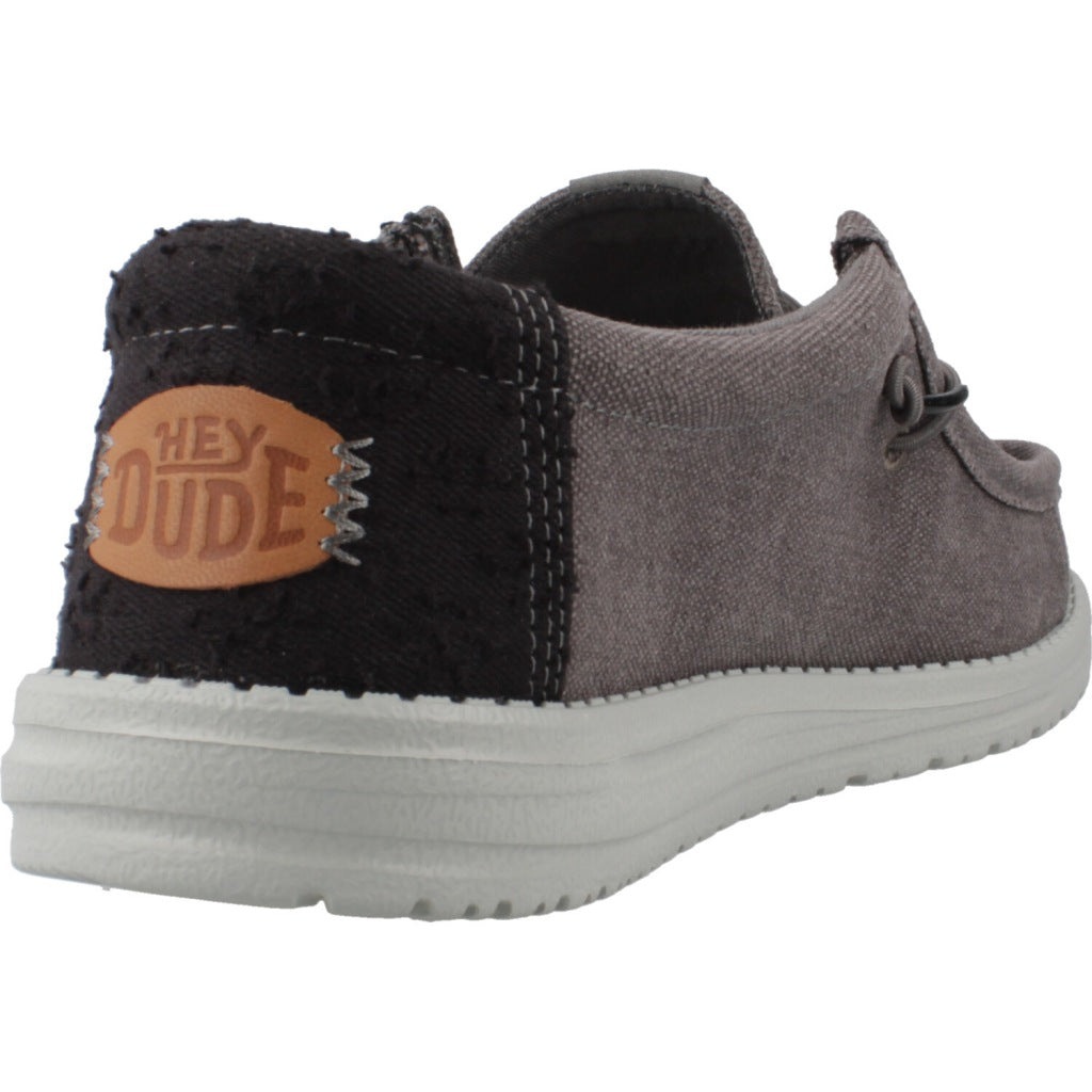 HEY DUDE WALLY WORKWEAR en color GRIS  (3)