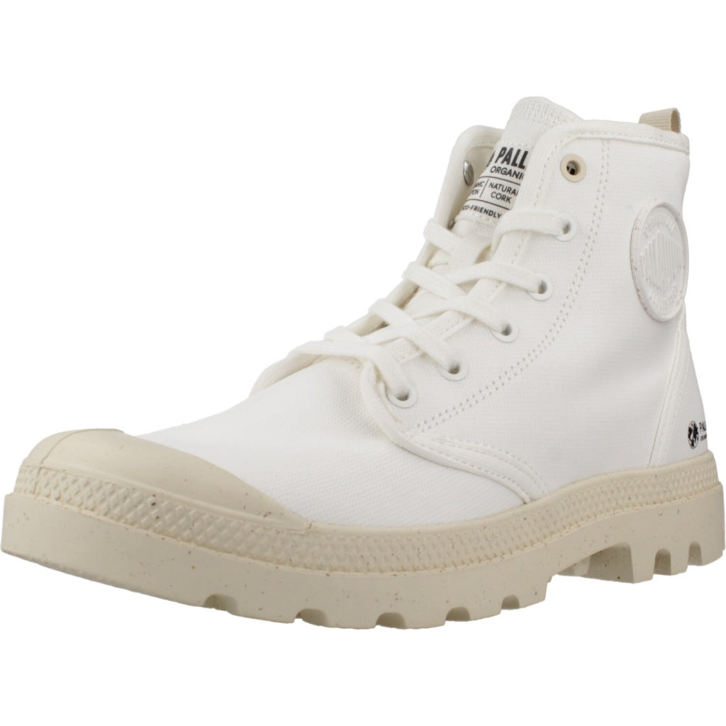 PALLADIUM PAMPA HI ZIP ORGANIC en color BLANCO  (1)