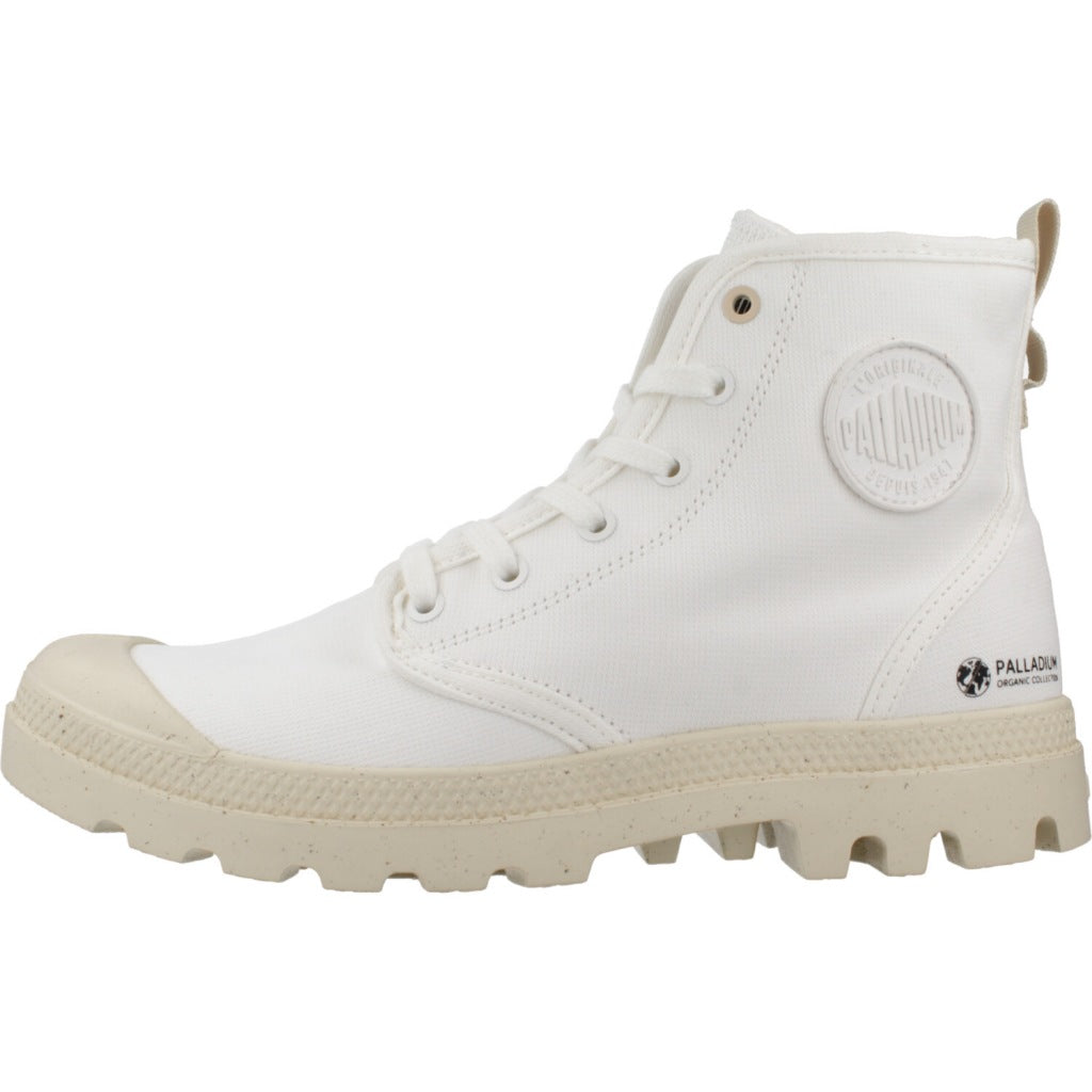 PALLADIUM PAMPA HI ZIP ORGANIC en color BLANCO  (2)