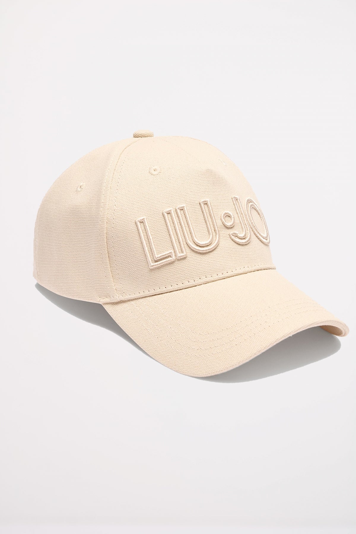 LIU-JO BASEBALL LOGO PLAIN en color BEIS  (1)