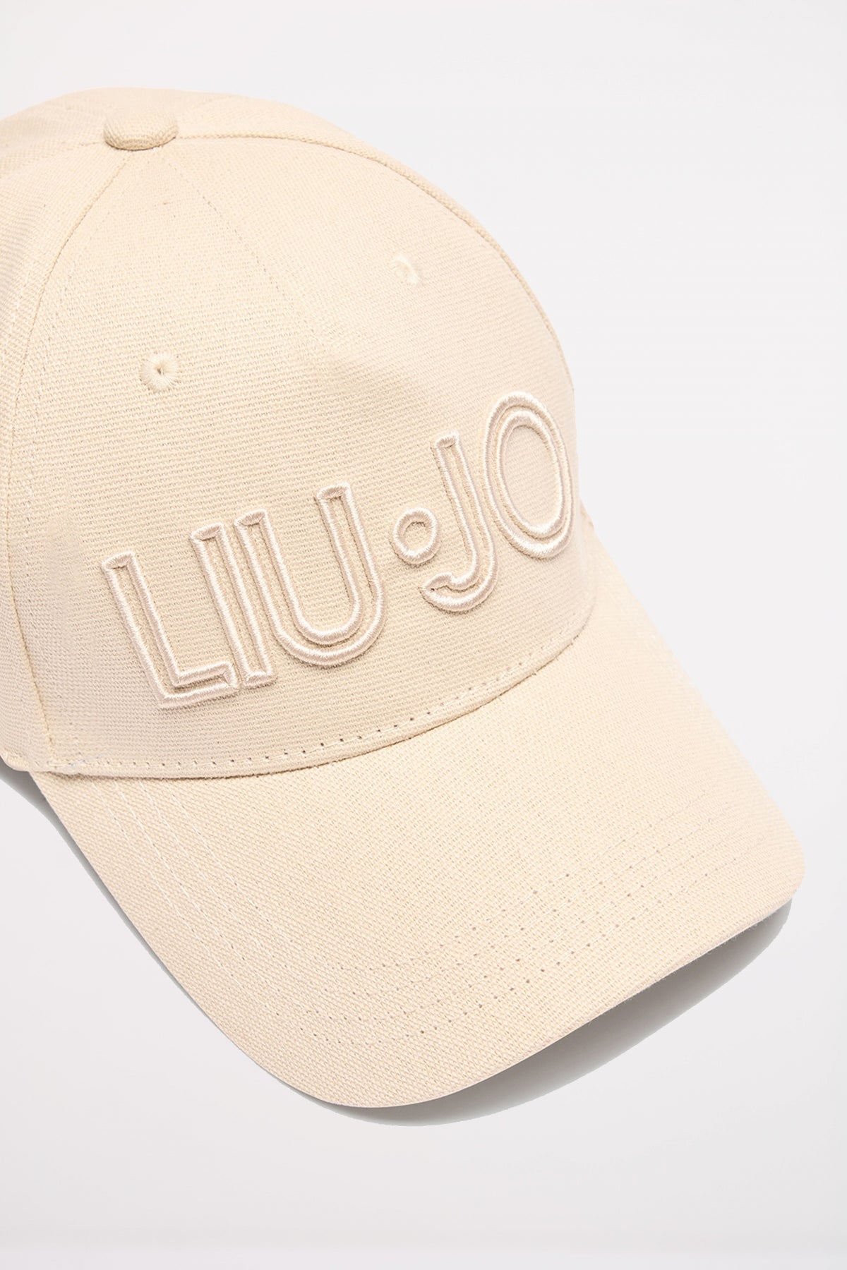 LIU-JO BASEBALL LOGO PLAIN en color BEIS  (4)