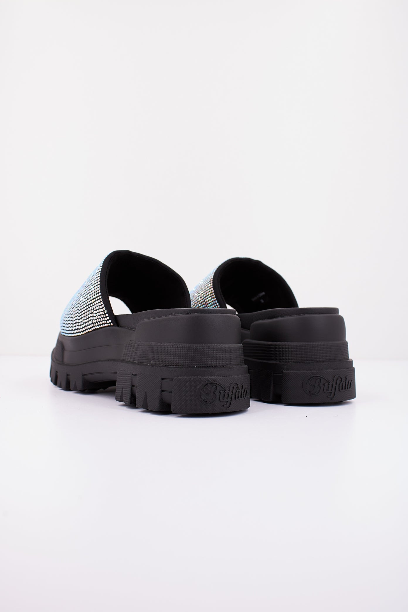 BUFFALO ASPHA SLIDE GLAM en color NEGRO  (3)