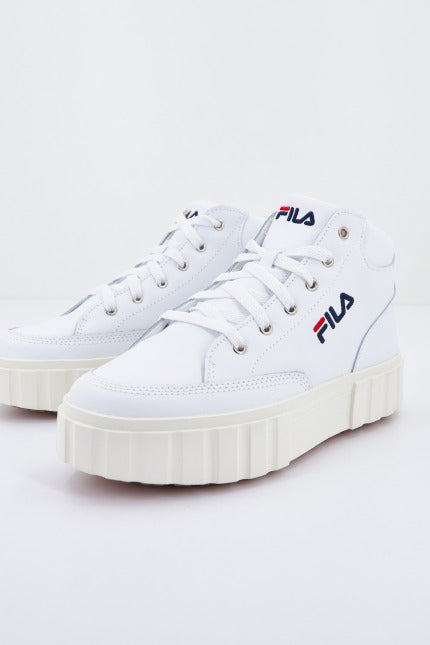 FILA SANDBLAST MID en color BLANCO  (1)