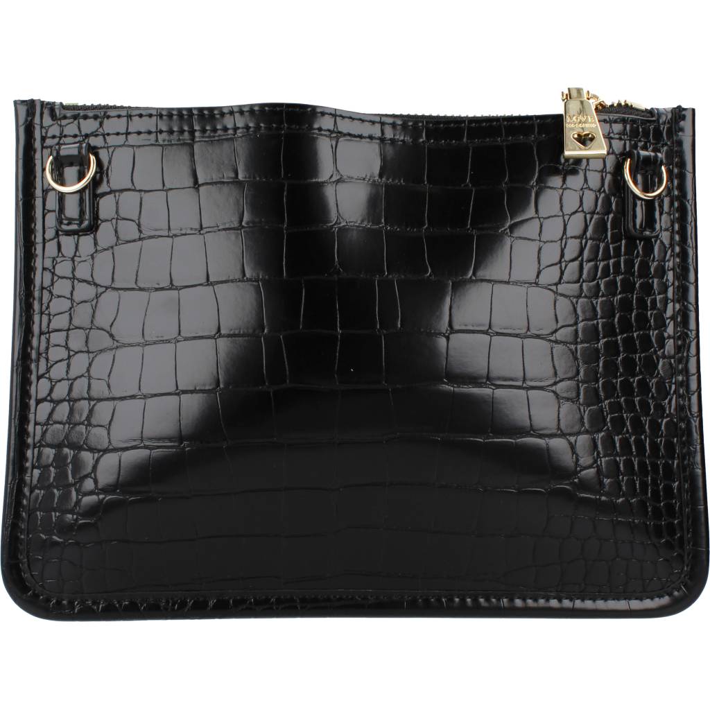 LOVE MOSCHINO CROCO en color NEGRO  (3)