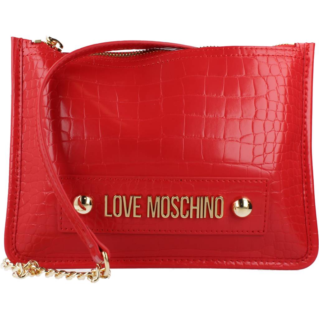 LOVE MOSCHINO CROCO en color ROJO  (2)