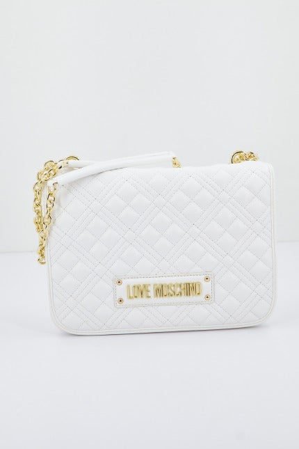 LOVE MOSCHINO JCPPG BORSA QUILTED PU en color BLANCO  (2)