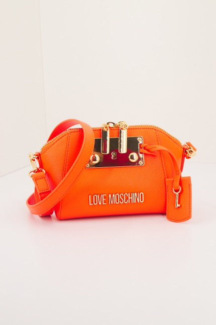 LOVE MOSCHINO JCPPG BORSA PU en color NARANJA  (2)