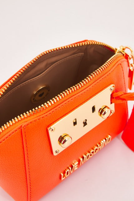 LOVE MOSCHINO JCPPG BORSA PU en color NARANJA  (3)