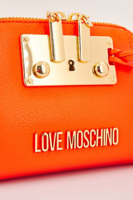 LOVE MOSCHINO JCPPG BORSA PU en color NARANJA  (4)