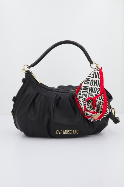 LOVE MOSCHINO JCPPG BORSA PU+SAFFIANO en color NEGRO  (2)