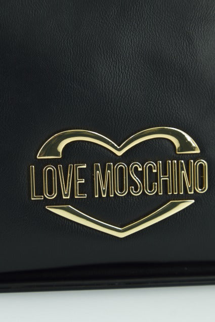 LOVE MOSCHINO JCPPG BORSA PU en color NEGRO  (4)