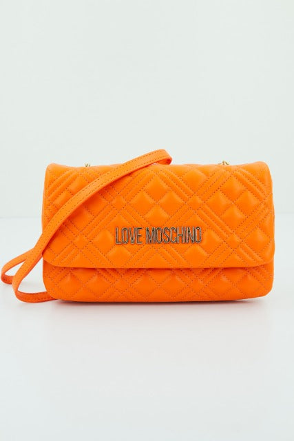 LOVE MOSCHINO JCPPG BORSA QUILTED en color NARANJA  (1)