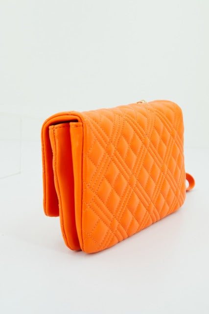 LOVE MOSCHINO JCPPG BORSA QUILTED en color NARANJA  (2)