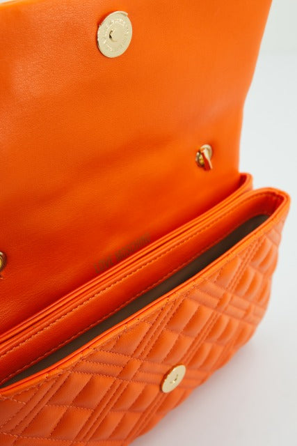 LOVE MOSCHINO JCPPG BORSA QUILTED en color NARANJA  (3)