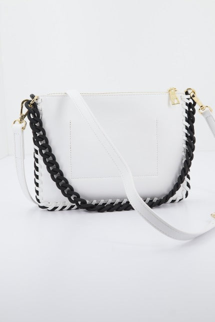 LOVE MOSCHINO JCPPG BORSA PU en color BLANCO  (4)