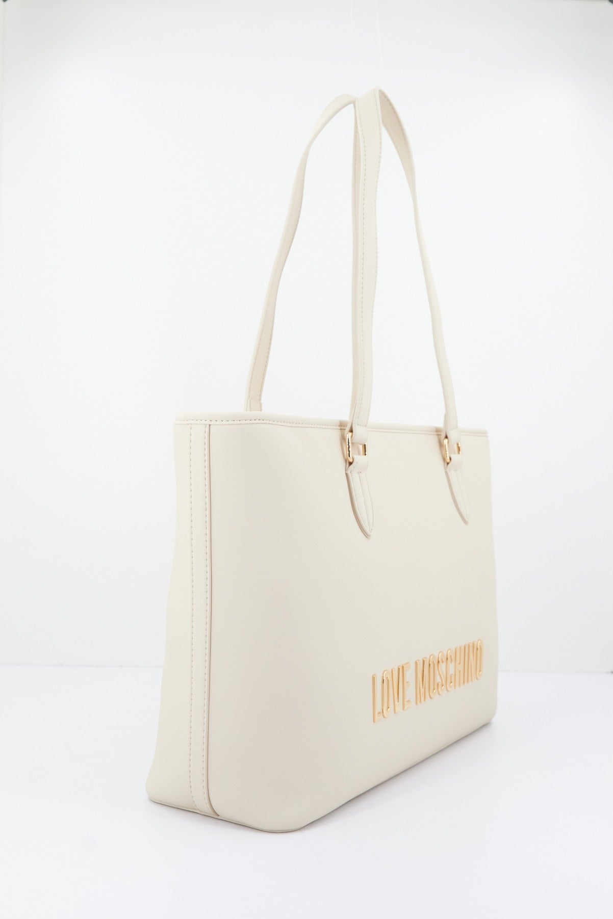 LOVE MOSCHINO BORSA PU en color BLANCO  (3)