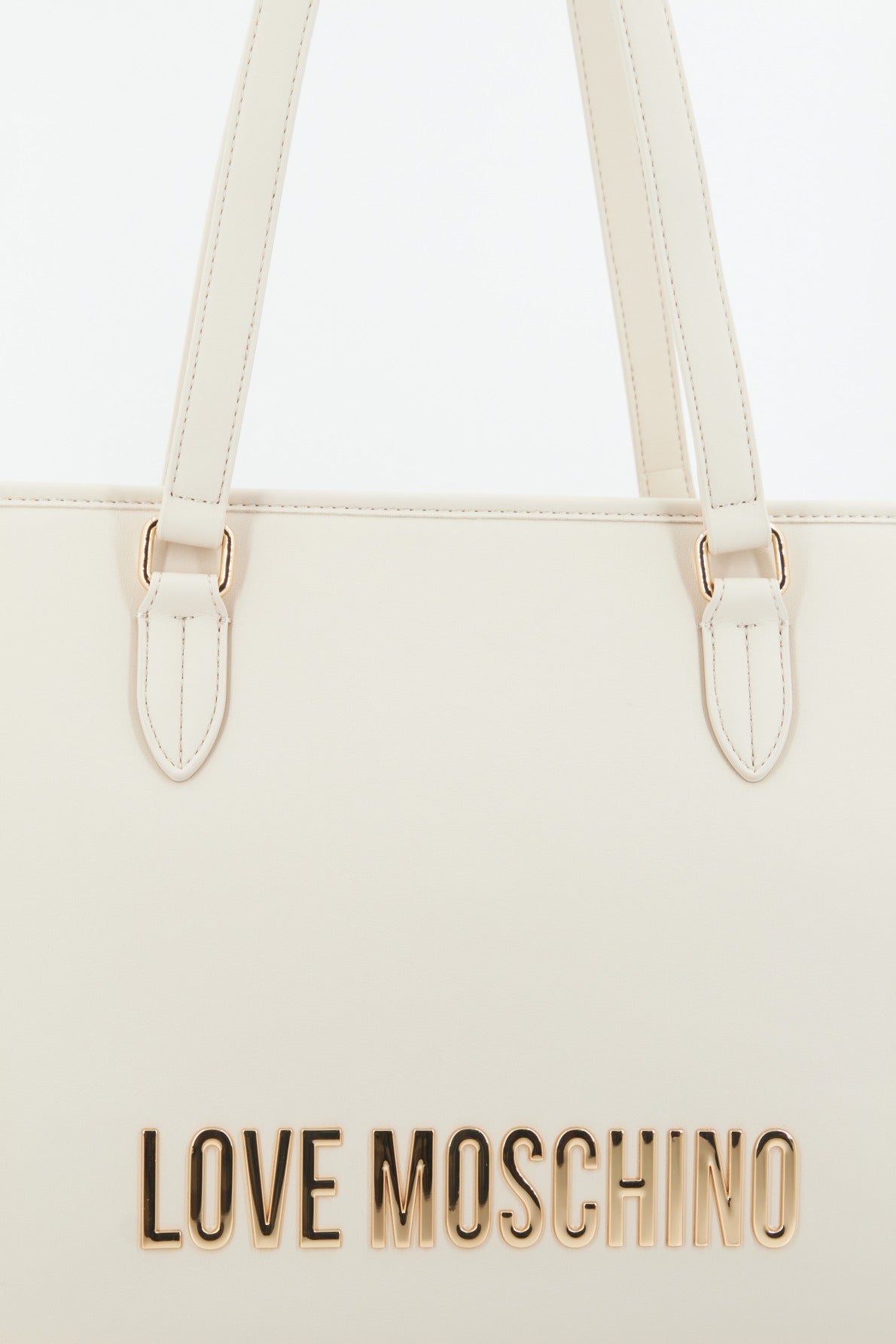 LOVE MOSCHINO BORSA PU en color BLANCO  (4)