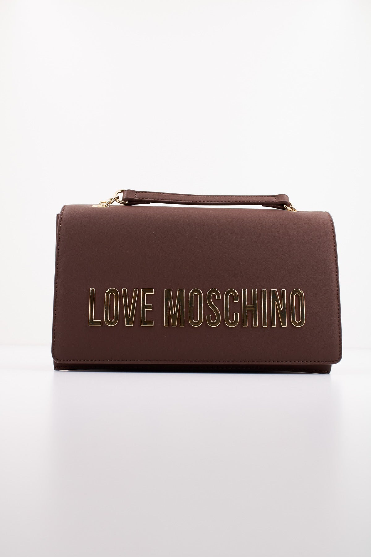 LOVE MOSCHINO BORSA PU en color BURDEOS  (2)