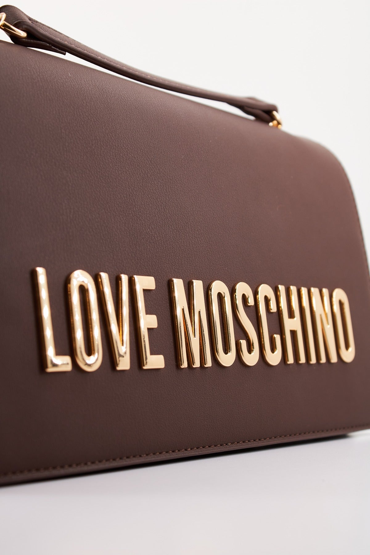 LOVE MOSCHINO BORSA PU en color BURDEOS  (4)