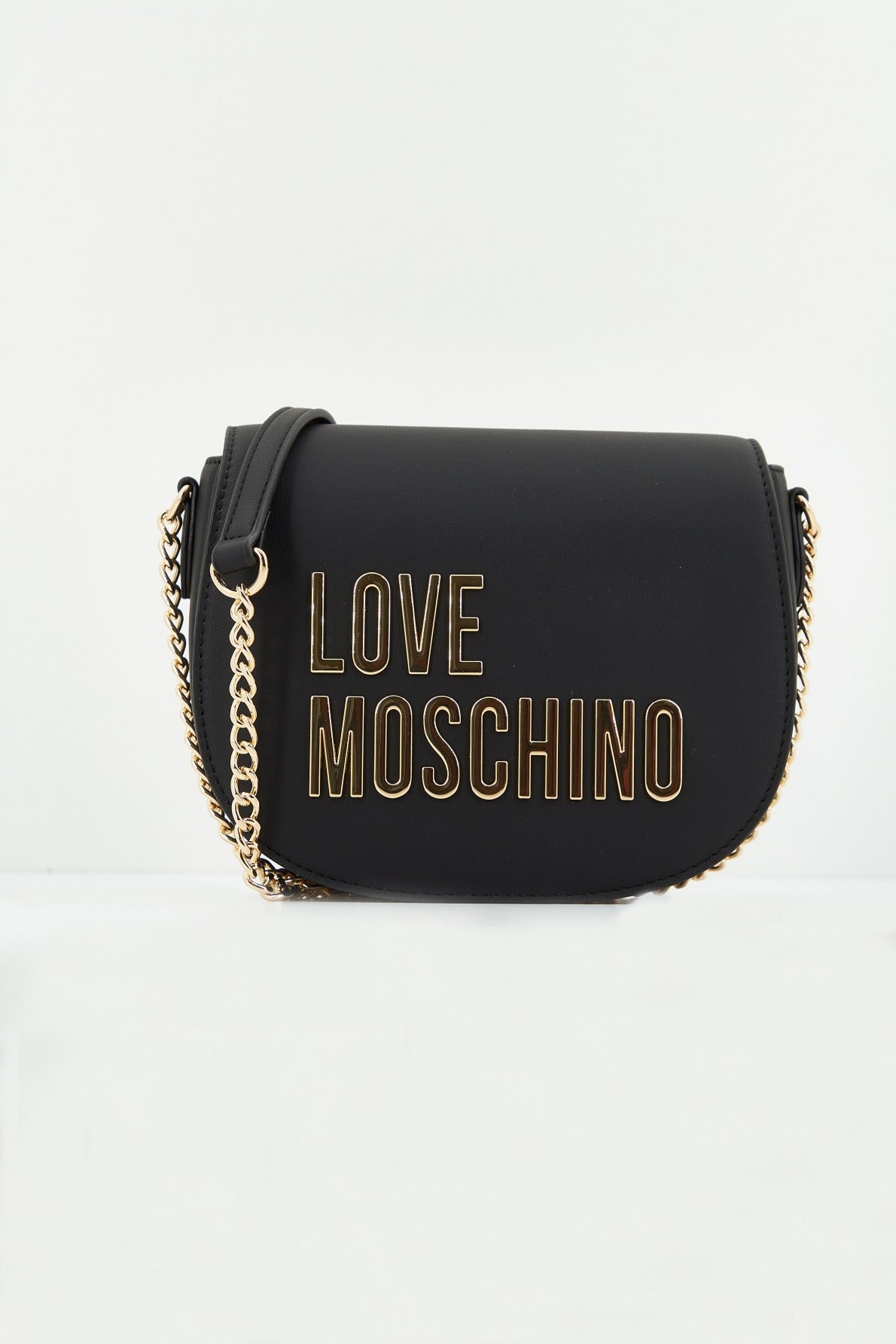 LOVE MOSCHINO BORSA PU en color NEGRO  (2)