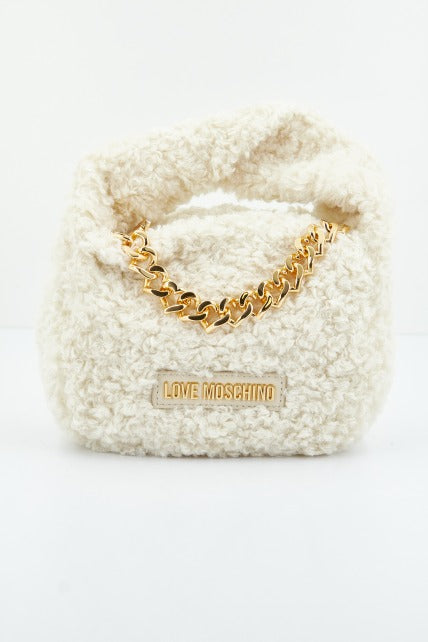 LOVE MOSCHINO BORSA SOFT en color BLANCO  (2)