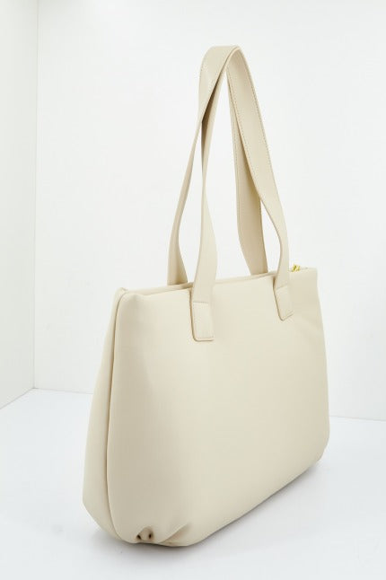 LOVE MOSCHINO  BORSA PU en color BLANCO  (1)