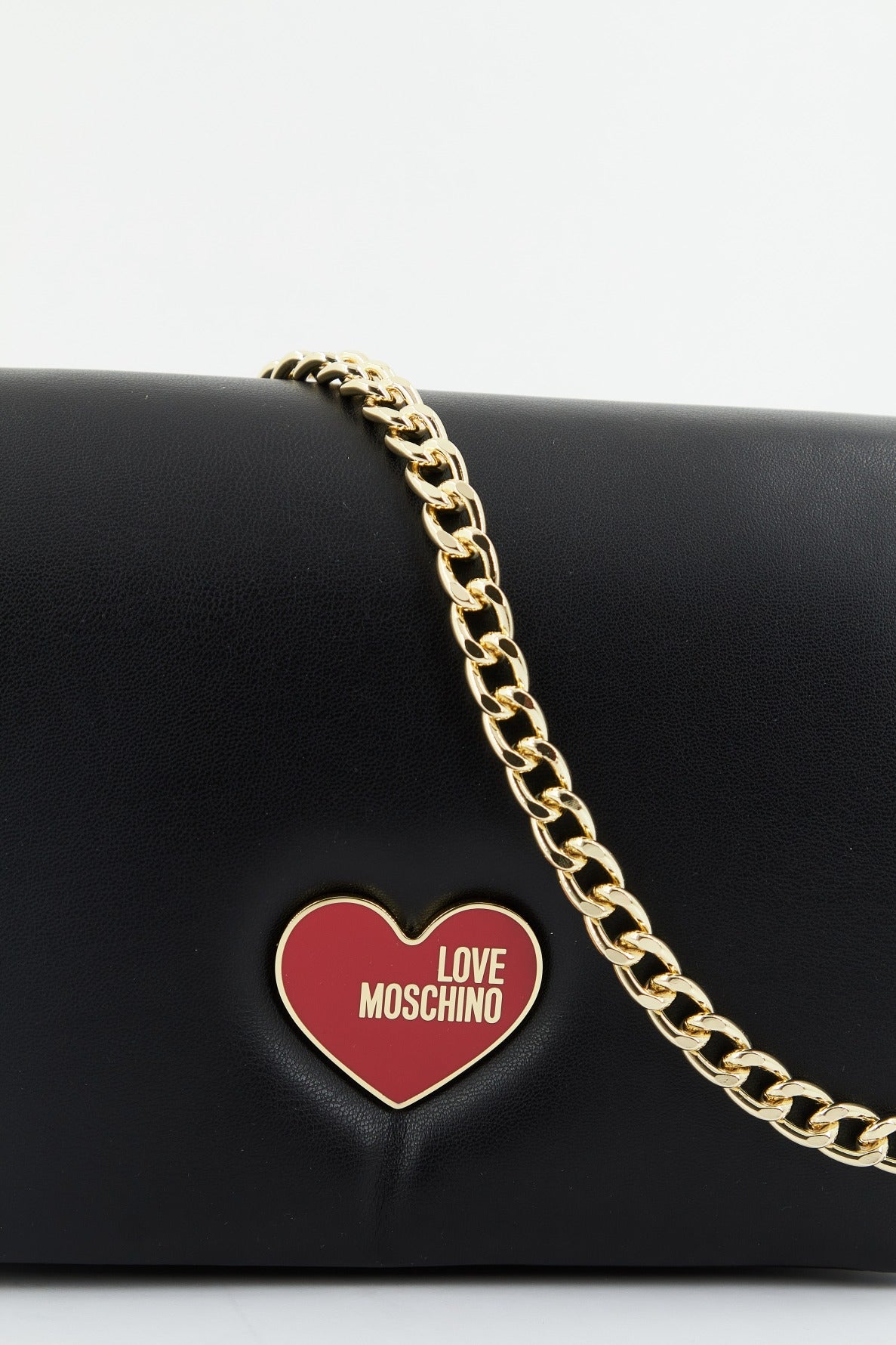 LOVE MOSCHINO BORSA PU en color NEGRO  (4)