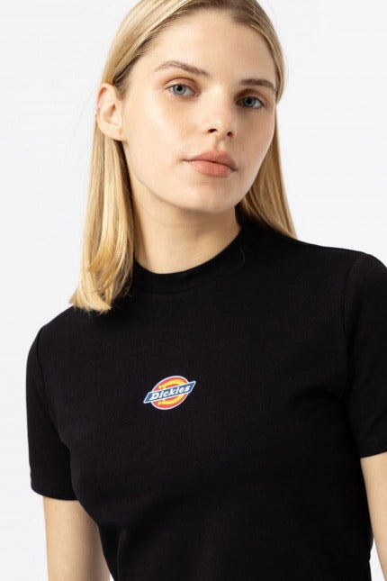 DICKIES MAPLE VALLEY TEE BLACK en color NEGRO  (4)