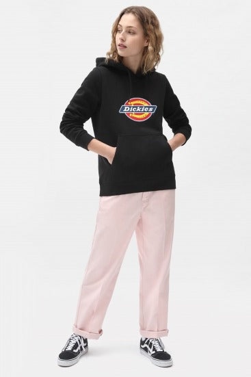 DICKIES  ICON LOGO HOODIE W en color NEGRO  (4)